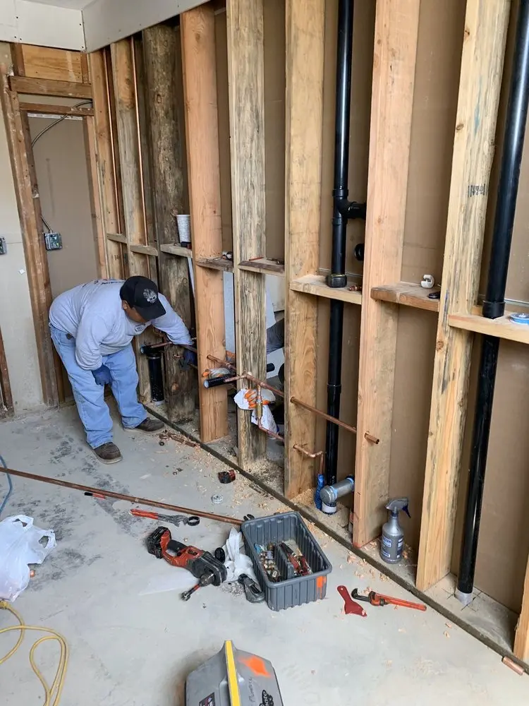 Commercial rough-in plumbing for Commercial Plumbing in Roslindale